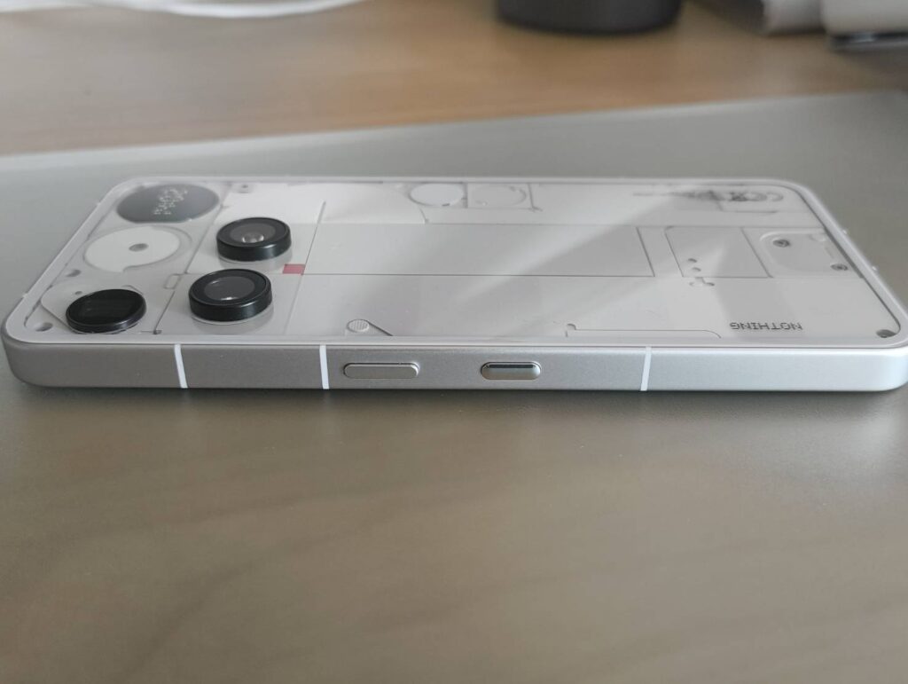 Nothing Phone(3)のEssential Spaceボタン