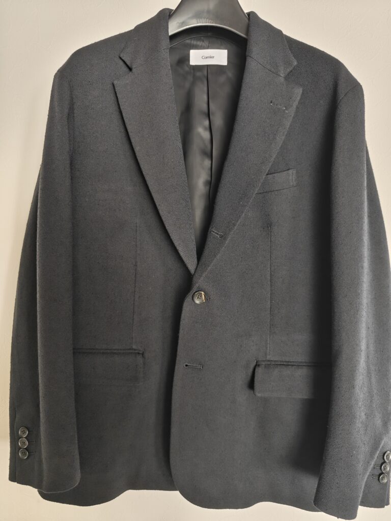 Cornierのシルクネップオーバーサイズジャケット