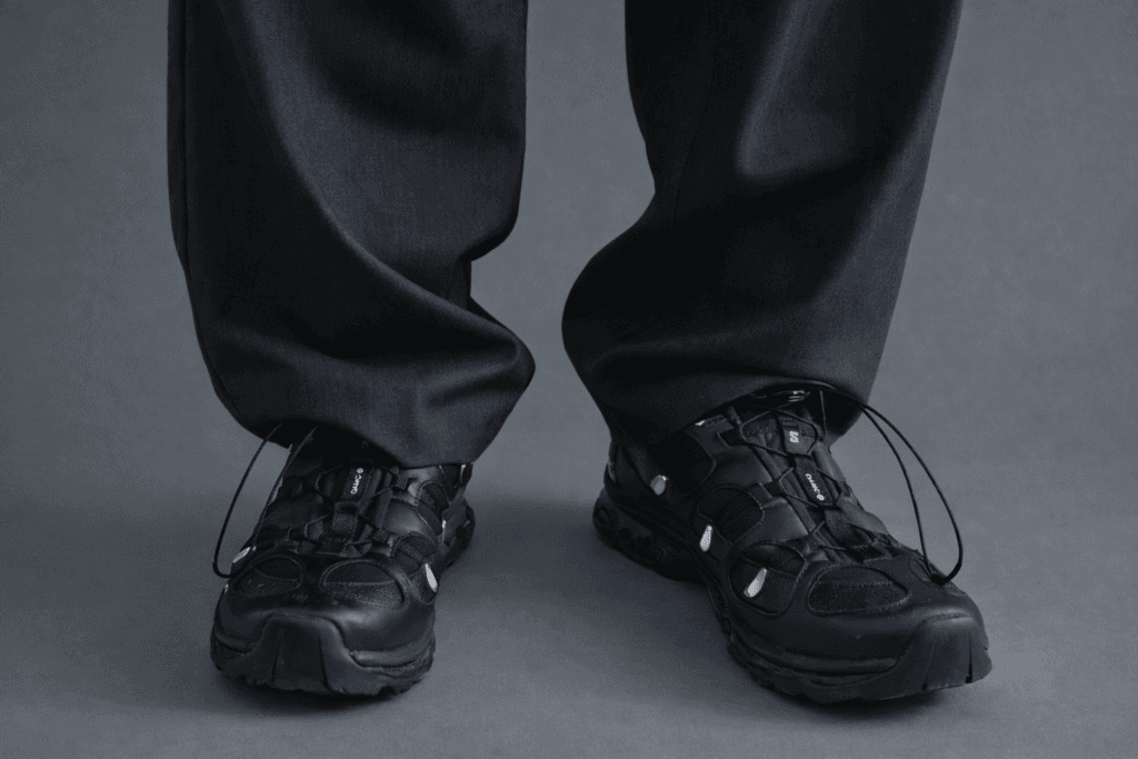 XT-Quest着用画像。グレースラックスとのコーディネート