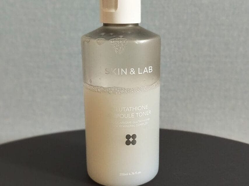SKIN &LAB　グルタチオンアンプルトナーを撮った写真