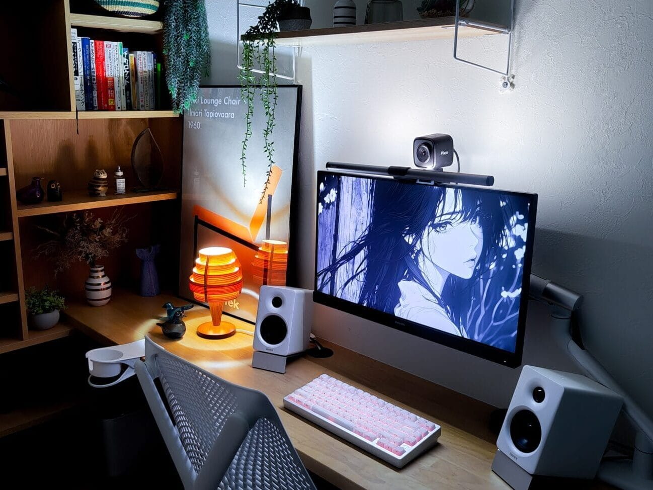 実際の設置例：ノートPCとM60でコンパクトかつ高音質なリスニング環境が実現