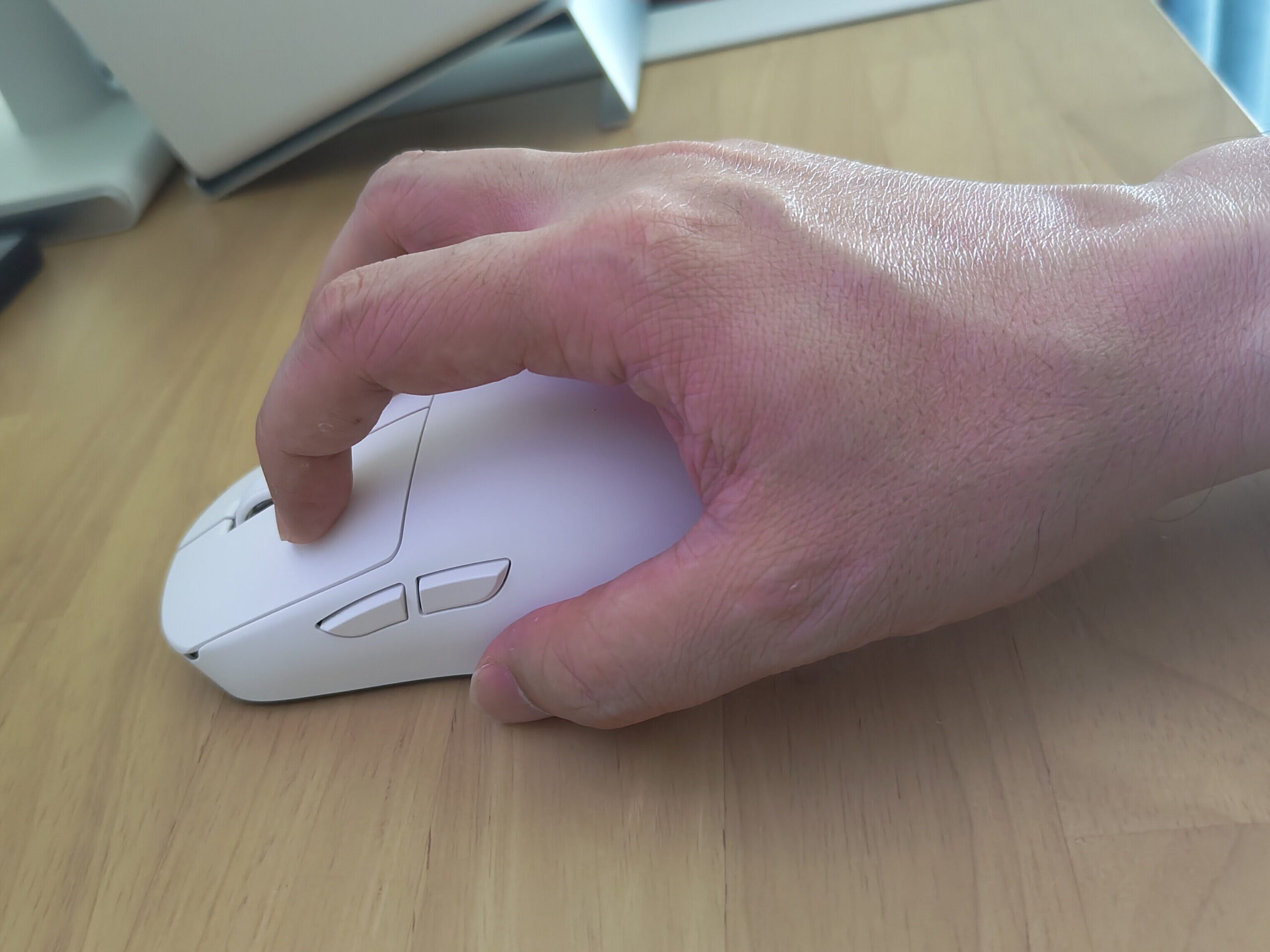 AIM1時雨を握った写真