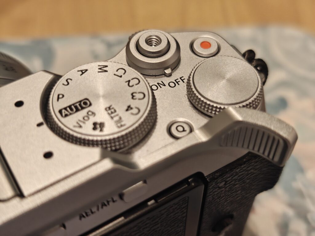 x-m5のサムグリップ