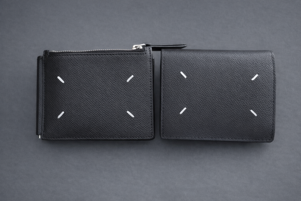 Maison Margiela 二つ折りウォレット サイズ感　マネークリップ　比較